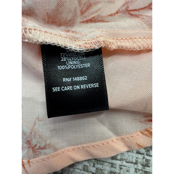 Torrid Babydoll Dress 4 4X Pink Wash Challis Skater Whimsy Daisy Floral Pockets‎ - Picture 9 of 13